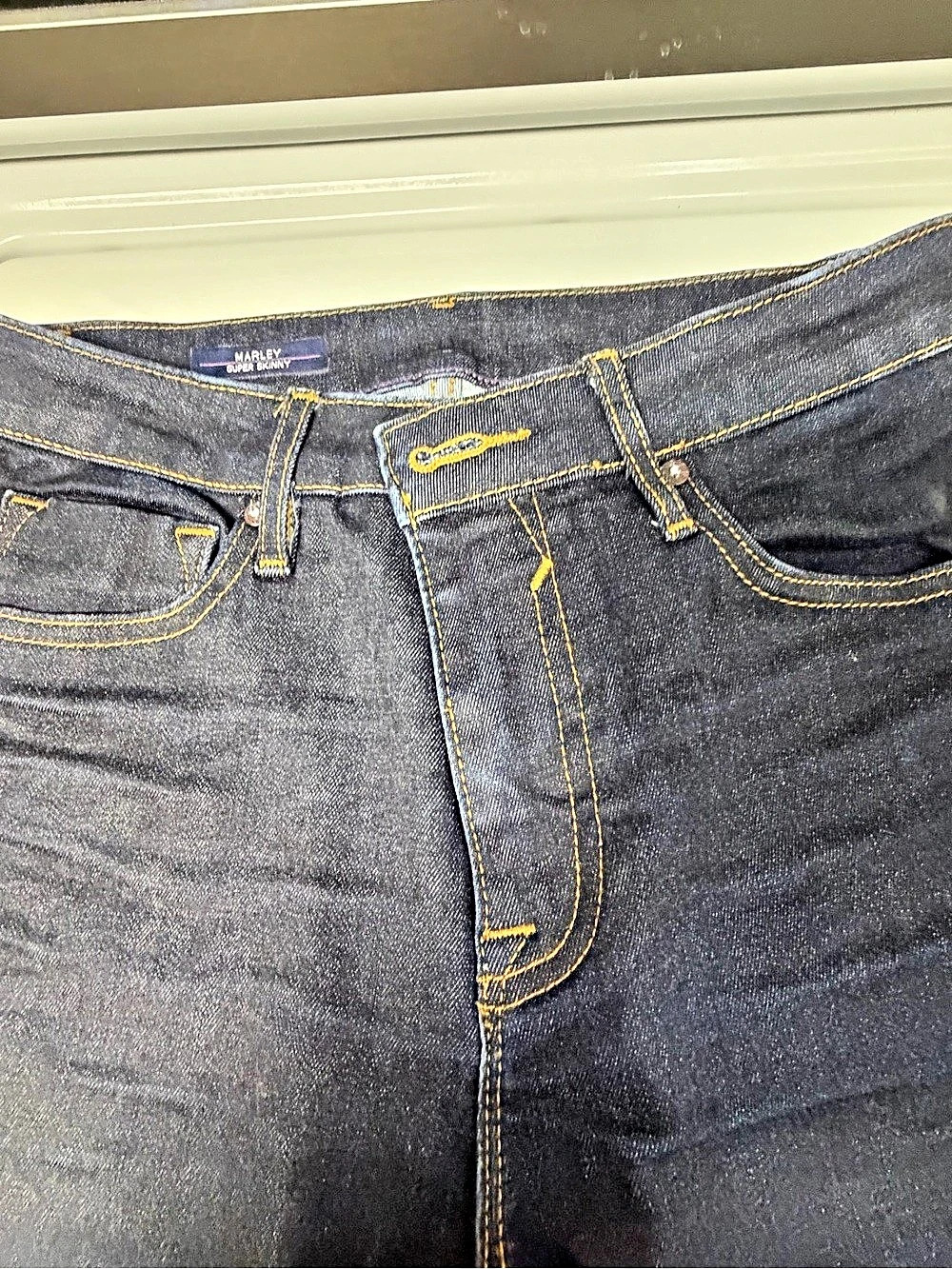 VIGOSS Marley Super Skinny Jeans Skinny Jeans in Blue Waist 27 Like New
